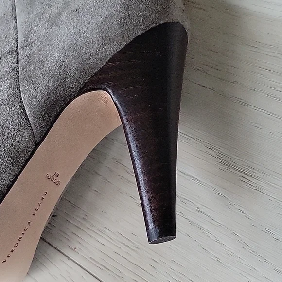 NEW in Box Veronica Beard Ballan Tall Suede Boot Shoes